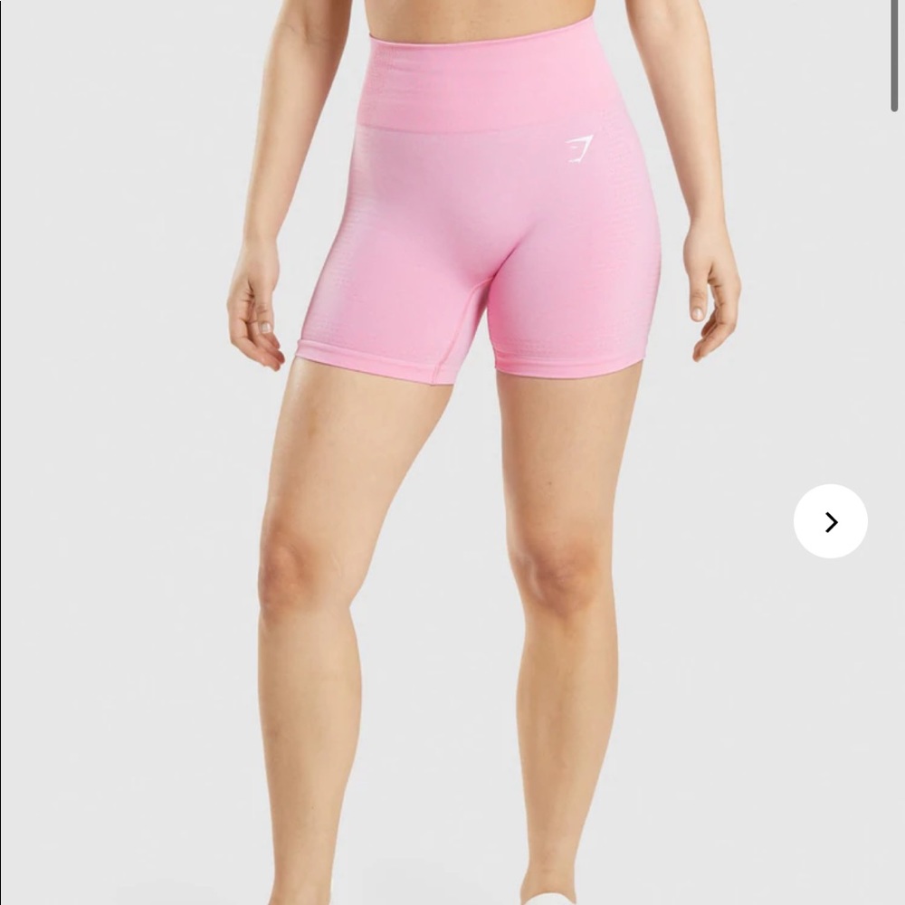 Gymshark vital seamless shorts 2.0 sorbet pink